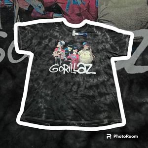 Gorillaz Band Graphic T-shirt Adult Large Tie Dye